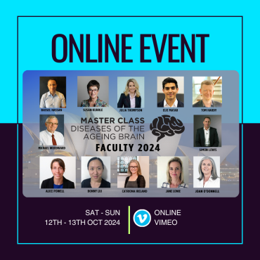 Master Class Diseases Of The Ageing Brain - 2024 - Online Tickets